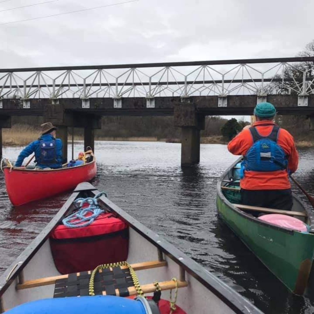 Water based activity breaks at Fermanagh Lodges includes Canoeing on Lough Erne
