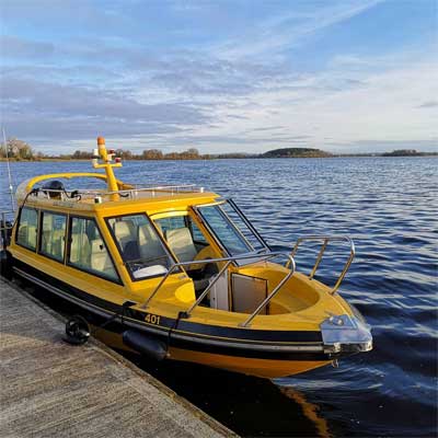 Take a Lough Erne Water Taxi Tour : Fermanagh Lodges Self Catering Holiday Accommodation, Lough Erne