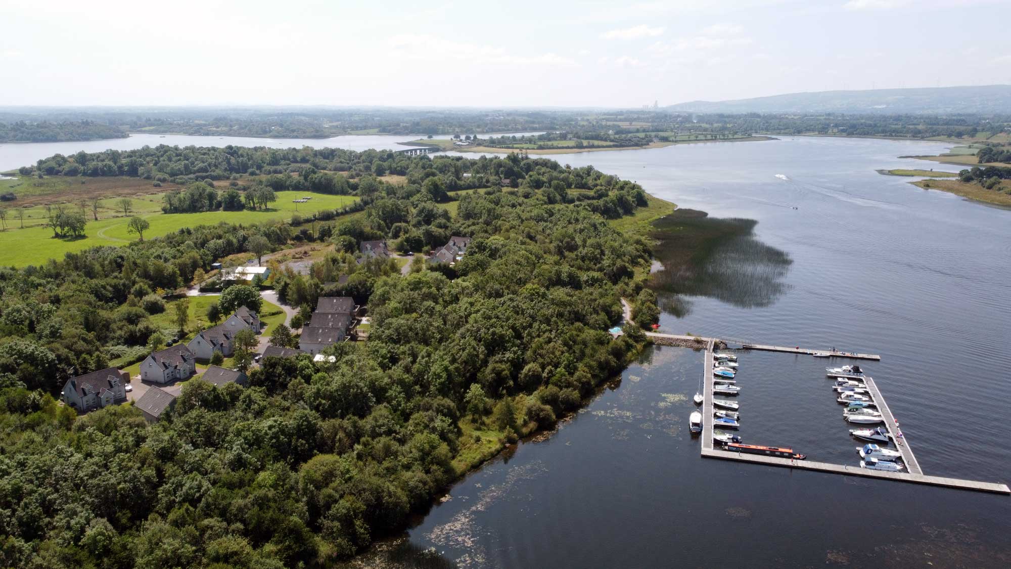 Lough Erne Boat Moorings : Fermanagh Lodges Marina : Erne Waterways