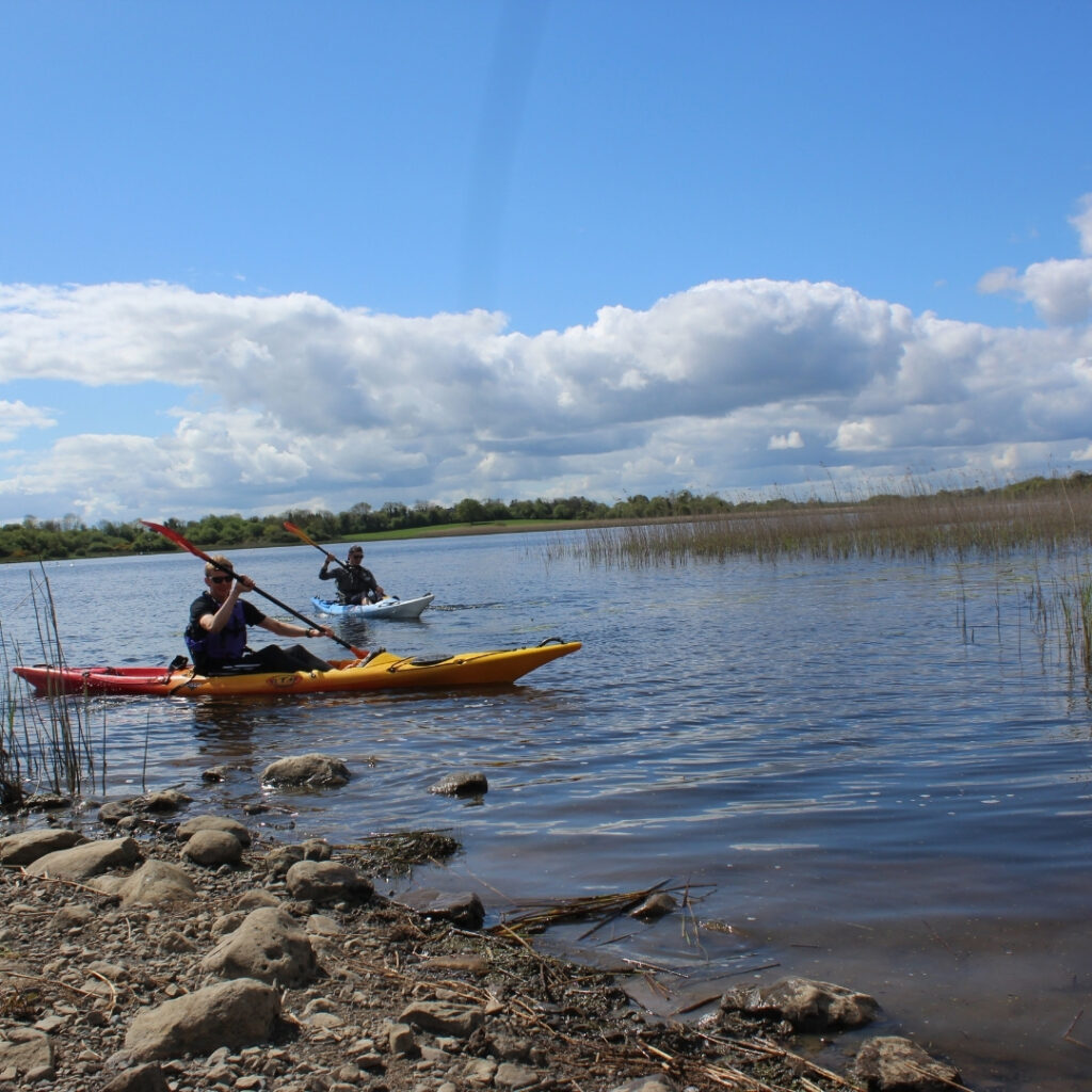Sit on top Kayaking : activity holidays Lough Erne : Fermanagh Lodges self catering accommodation